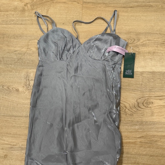 Wild Fable Women's Iridescent Maxi Slip Dress Slip Dress - Picture 4 of 7